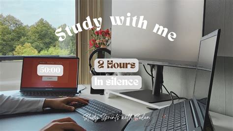 Study Work With Me Hours Real Time Pomodoro No Music