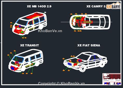 Bản Vẽ Cad điều Hòa Không Khí Trên Xe Ford Transit