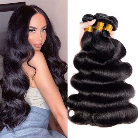 Amazon Fheaicr Body Wave Bundle Inch Human Hair Bundles