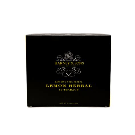 Harney Sons Lemon Herbal 50 Szt Herbata Ekspresowa