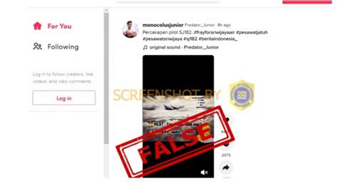 Cek Fakta Benarkah Ini Transkrip Rekaman Percakapan Pilot Sriwijaya Sj