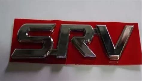 Emblema Toyota Srv Hilux Cromado Parcelamento Sem Juros