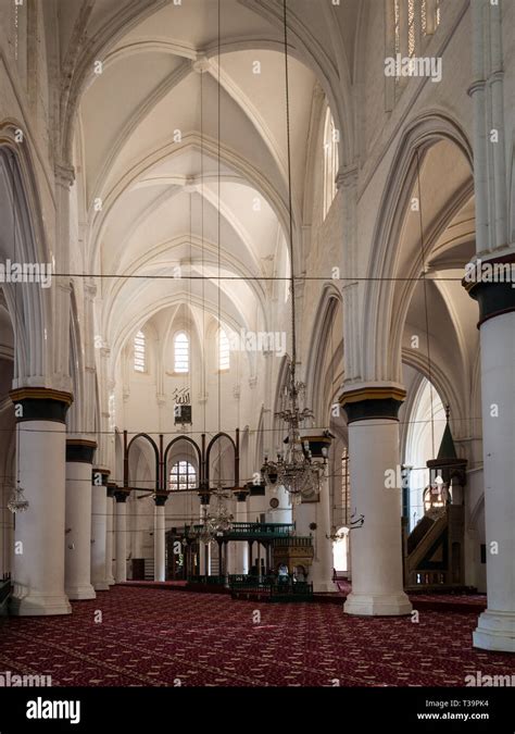 Selimiye Mosque interior, North Nicosia Stock Photo - Alamy