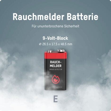 Ansmann Rauchmelder Alkaline Batterie V E Block St Ck