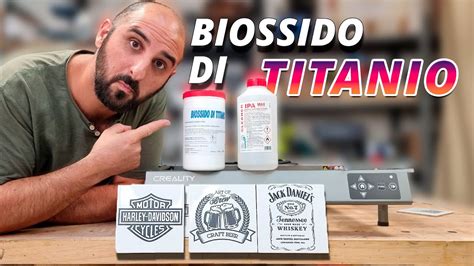 Incidere Le Piastrelle Con Il BIOSSIDO DI TITANIO YouTube