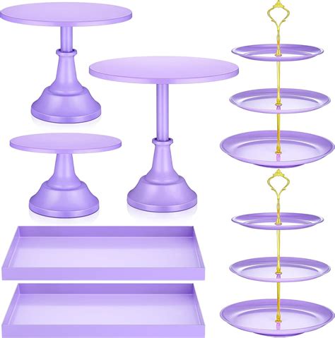 Amazon Tioncy 7 Pcs Cake Stand Set Metal Cupcake Holder Dessert