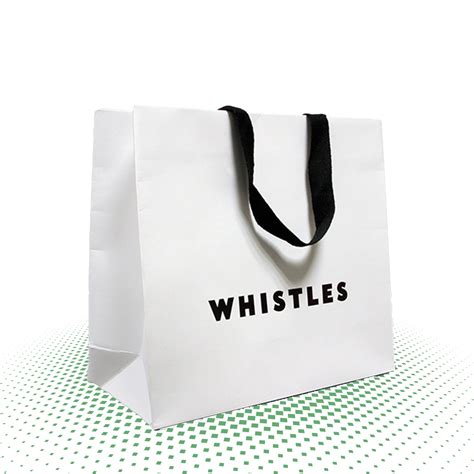 Get Custom White Paper Bags at Wholesale Prices | Go Safe Packaging