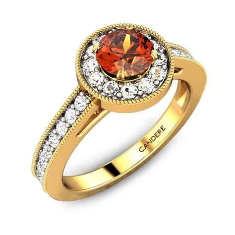 Purchase Best Garnet Ring For Women And Men Kalyan Jewellers