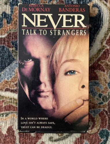 Never Talk To Strangers Vhs 1996 Closed Captioned 43396118034 Ebay