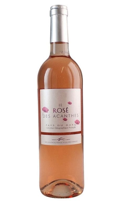 Tavel Le Rose Des Acanthes Igp Gard Rose Cl Crd Vin Ros A