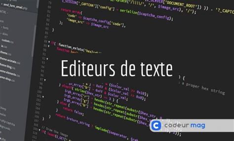 5 éditeurs de texte gratuits pour développer en toute tranquillité