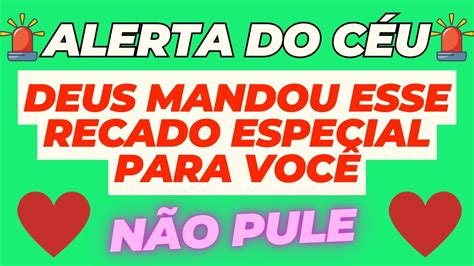 🛑 Mensagem De Deus Hoje Para VocÊ Não Pule Abra A Youtube