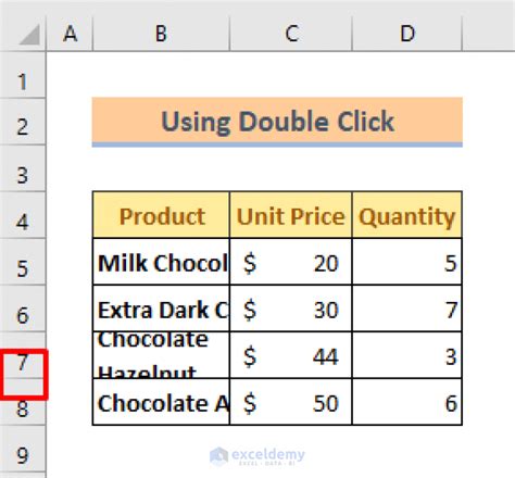 How To Autofit In Excel 7 Easy Ways