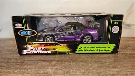 Racing Champions 1 18 Mitsubishi Eclipse Spider Fast And Furious