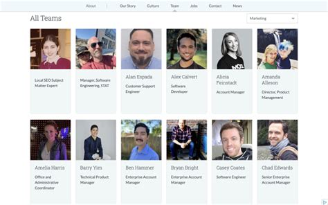 Top Meet The Team Pages Examples With Best Practices Crocoblock