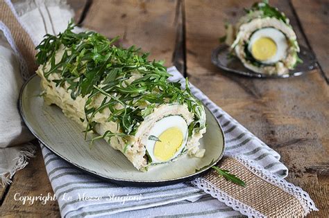 Rotolo Tramezzino Con Tonno Rucola E Uova Sode Ricetta