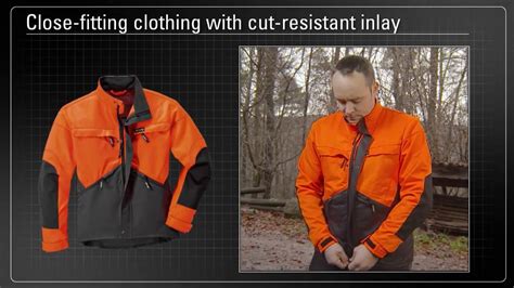 Stihl Personal Protective Equipment For Working With Chainsaws Youtube