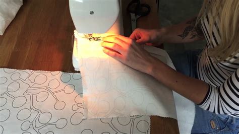 How To Sew A Cushion Cover Youtube