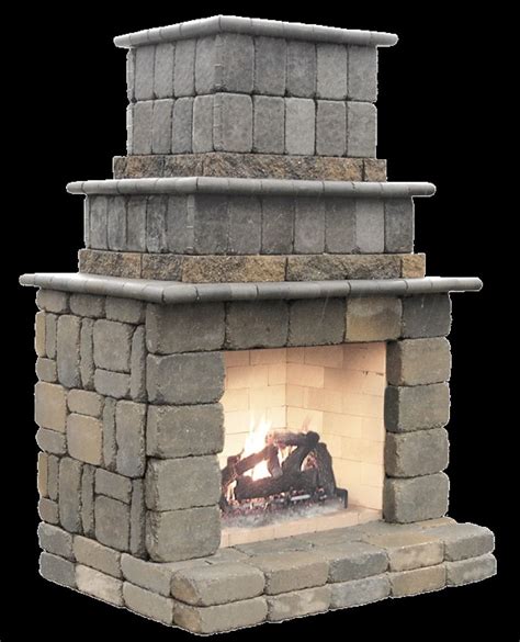 Do It Yourself Outdoor Fireplace Kits