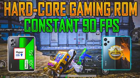 Best Gaming Custom Rom Redmi K50i And Poco F5 Hard Core Gaming Rom