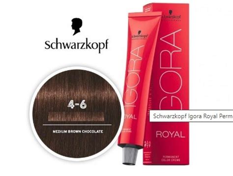 Medium Brown Chocolate 4 6 Schwarzkopf Igora Royal Permanent Color