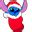 Lilo Stitch Christmas Stitch Custom Cursor Browser Extension