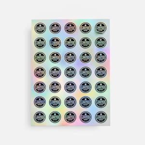 Custom Holographic Stickers, Holo Stickers | VistaPrint