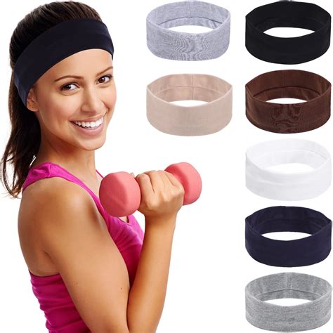 Sweat Absorbing Headband Sports Antiperspirant Yoga Women Workout