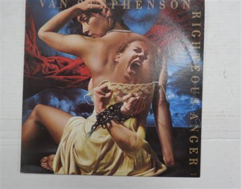 Van Stephenson Righteous Anger Album Vinyl 1984 Mca 5482 Ebay