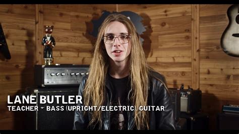 Lane Butler Bass Upright Electric And Guitar Instructor Youtube