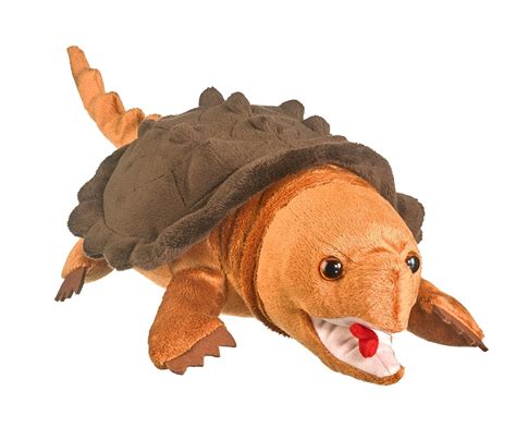 Super Soft Plush Wild Life Artist Conservation Critters Snapping Turtle Plush