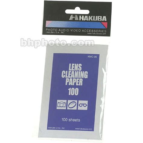 Hakuba Lens Cleaning Tissue 100 Sheets Kmc 06 Bandh Photo Video