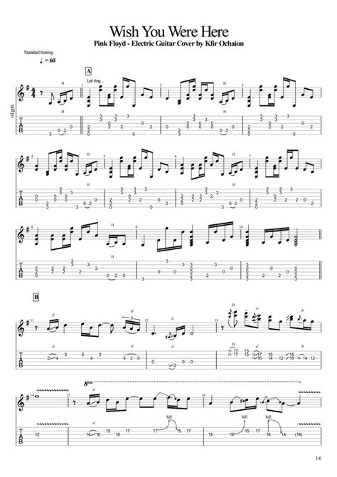 Wish You Were Here Guitar Chords