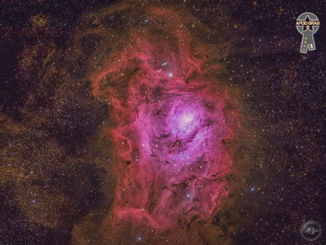 Lagoon Nebula M8 HaLRGB – Apod GrAG