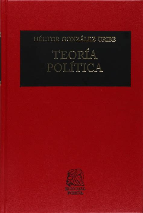 Teoria Politica Portada Puede Variar Biblioteca Jur Dica Porr A