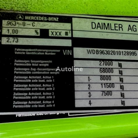 Daimler Benz Mercedes Benz Daimler Actros Mp Fahrerhaus