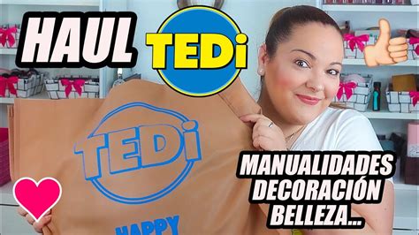 Haul Compras Tedi Un Poco De Todo Manualidades Decoraci N Belleza