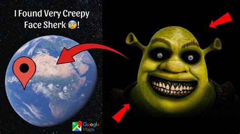 I Found Very Scary Face Sherk Caught On Google Maps And Google Earth