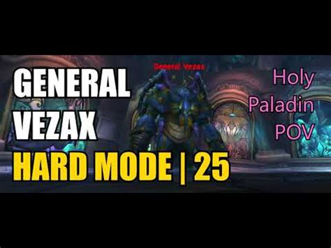 Vezax Hard Mode Holy Paladin Pov Youtube