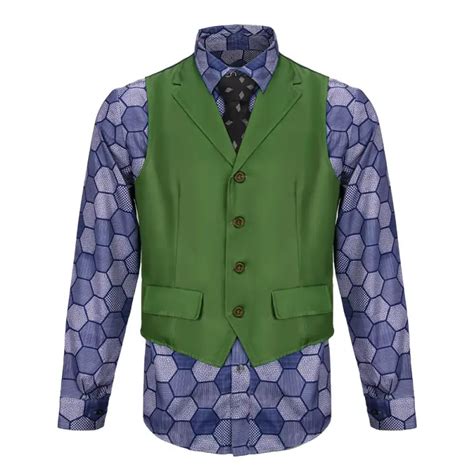 Heath Ledger Joker Costume Batman Dark Knight
