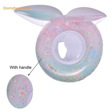 Domybestshop Ph Mermaid Tail Sequin Swimming Ring Inflatable Pool