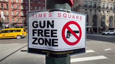 ‘gun Free Zone Nyc Officials Designate Times Square A Sensitive