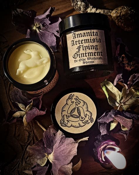 Amanita Artemisia Flying Ointment 60ml Jar Ye Olde Witchcraft Shoppe