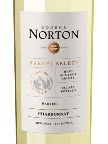 Bodega Norton Barrel Select Chardonnay Vivino US