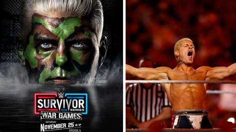 Wwe Survivor Series Poster What Is The Meaning Behind Cody Rhodes