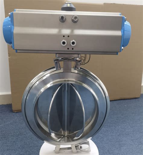 Sanitary Pneumatic Powder Butterfly Valve