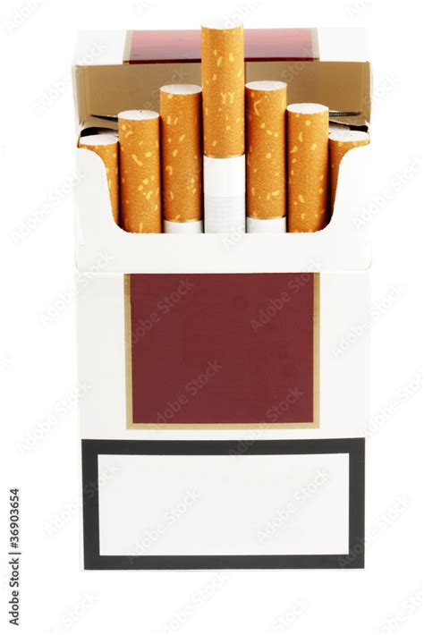 Cigarette packet Stock Photo | Adobe Stock