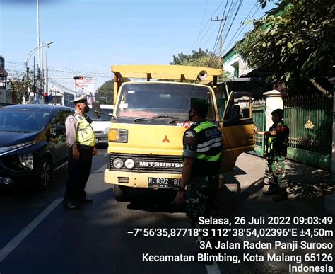 Babinsa Jajaran Kodim Bersama Polri Terus Perketat Pos Pam