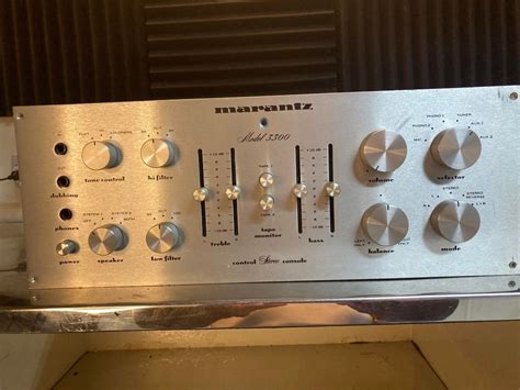 Marantz 3300 Preamplifier Recapped And Restored 220v Made In The USA