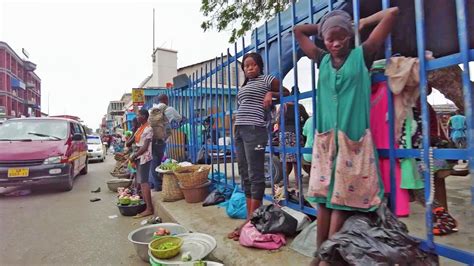 Africa Street Market Ghana Makola Youtube